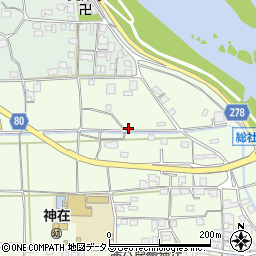 岡山県総社市富原1080周辺の地図