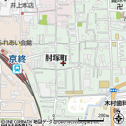 奈良県奈良市肘塚町198-2周辺の地図