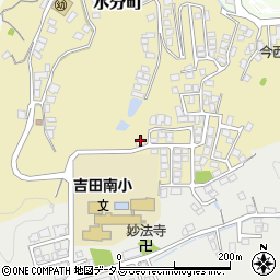 島根県益田市水分町12-74周辺の地図