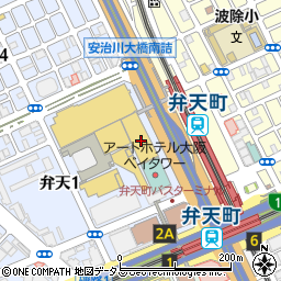 関西みらい銀行弁天町 ＡＴＭ周辺の地図