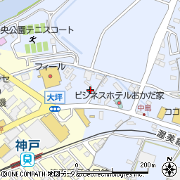 愛知県田原市豊島町（道南）周辺の地図