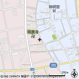 静岡県浜松市中央区松島町357周辺の地図
