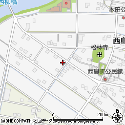 静岡県浜松市中央区西島町710周辺の地図
