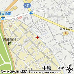 岡山県総社市中原854-17周辺の地図