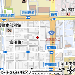 賀川法律事務所周辺の地図