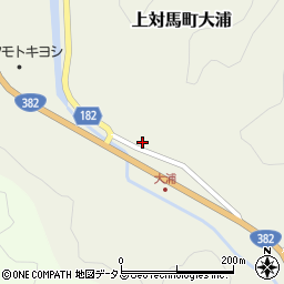 長崎県対馬市上対馬町大浦686周辺の地図