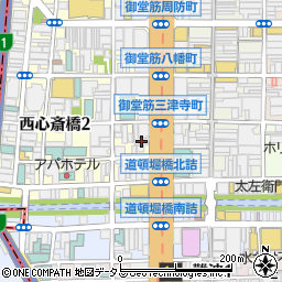 韓国総領事館（大阪）周辺の地図