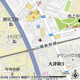 三宮クリーニング伊川谷店周辺の地図