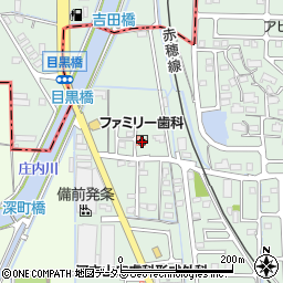岡山県岡山市東区目黒町61周辺の地図