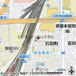 岡山県岡山市北区岩田町3-10周辺の地図