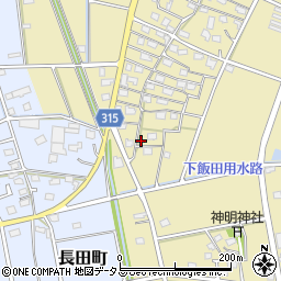 静岡県浜松市中央区河輪町710周辺の地図