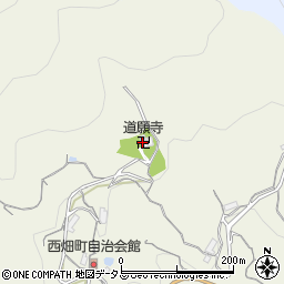 道願寺周辺の地図