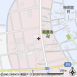 静岡県浜松市中央区松島町394周辺の地図