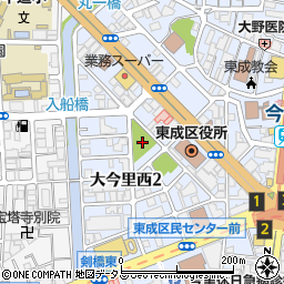 平戸公園周辺の地図