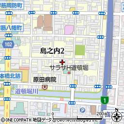 岡本ビル周辺の地図