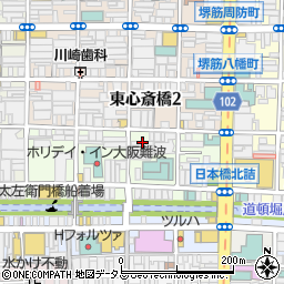 韓国料理 コプチャンち 宗右衛門町店周辺の地図