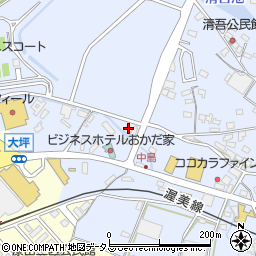 愛知県田原市豊島町天白85周辺の地図