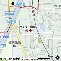 岡山県岡山市東区目黒町60周辺の地図