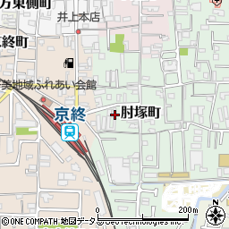 奈良県奈良市肘塚町11周辺の地図