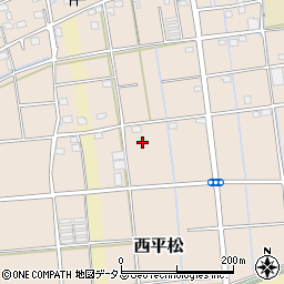 静岡県磐田市西平松709周辺の地図