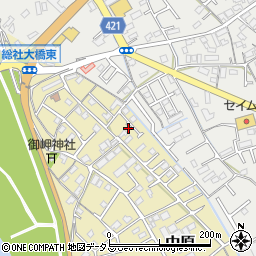 岡山県総社市中原976-75周辺の地図