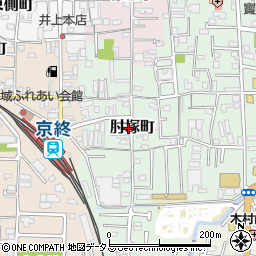 奈良県奈良市肘塚町231周辺の地図
