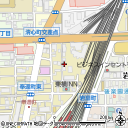 株式会社ＪＲ西日本テクシア　岡山支店周辺の地図