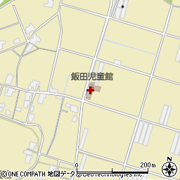 飯田児童館周辺の地図