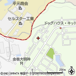 三重県名張市東田原845-14周辺の地図