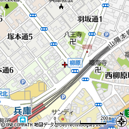 シャーメゾン羽坂通周辺の地図