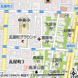 日本自動車査定協会（一般財団法人）　大阪府支所周辺の地図