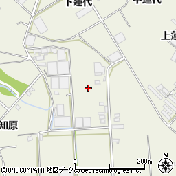 愛知県豊橋市杉山町新知原周辺の地図