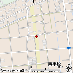 静岡県磐田市東平松610周辺の地図