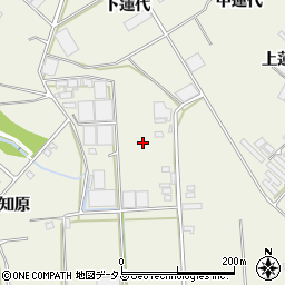愛知県豊橋市杉山町（新知原）周辺の地図