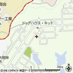 三重県名張市東田原845-102周辺の地図