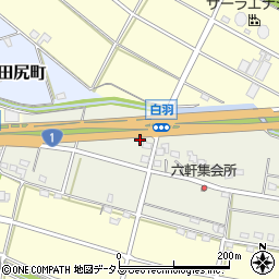 静岡県浜松市中央区米津町51周辺の地図