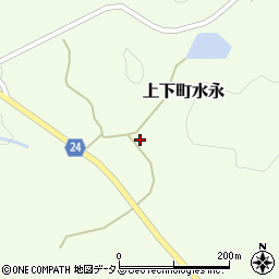広島県府中市上下町水永140周辺の地図