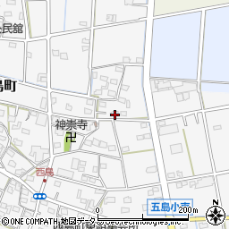 静岡県浜松市中央区西島町282周辺の地図