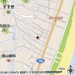 静岡県牧之原市須々木2181周辺の地図