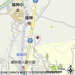岡山市営住宅山田Ｂ団地周辺の地図