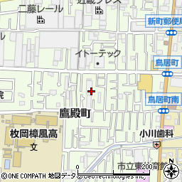大阪府東大阪市鷹殿町7周辺の地図