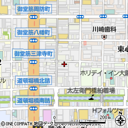 大阪ぱんが周辺の地図