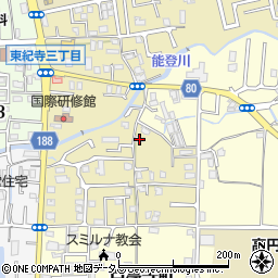 奈良県奈良市高畑町21周辺の地図