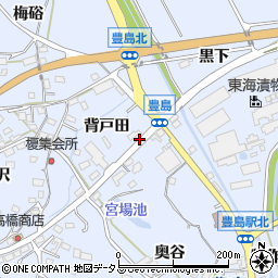 豊島周辺の地図