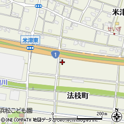 静岡県浜松市中央区法枝町975周辺の地図