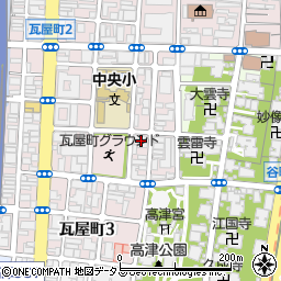 大阪府玩具・人形問屋協同組合連合会周辺の地図