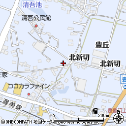 愛知県田原市豊島町清吾40周辺の地図