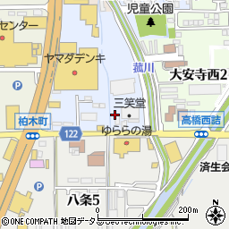 日本食研株式会社　奈良営業所周辺の地図