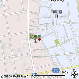 静岡県浜松市中央区松島町350周辺の地図