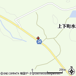 広島県府中市上下町水永119周辺の地図